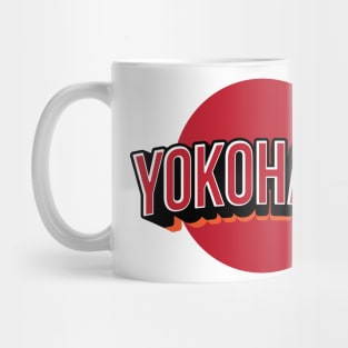 Yokohama Japan Retro Mug